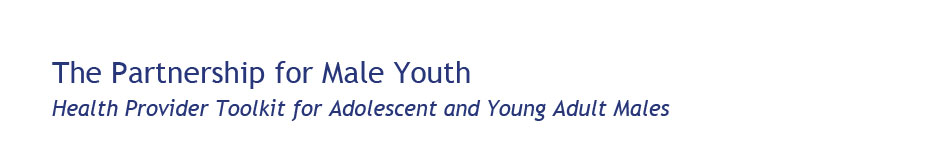 Health Provider Checklist for Adolescent and Young Adult Males